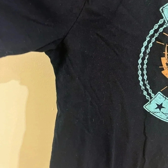 [M]P9-1525 Rock&Roll Denim Dale Brisby "Rodeo Time" Graphic  T-shirt - Picture 4 of 5